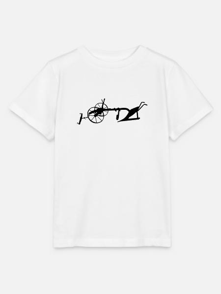 alter Pflug_va1 - Stanley/Stella Kinder T-Shirt MINI CREATOR  - Weiß