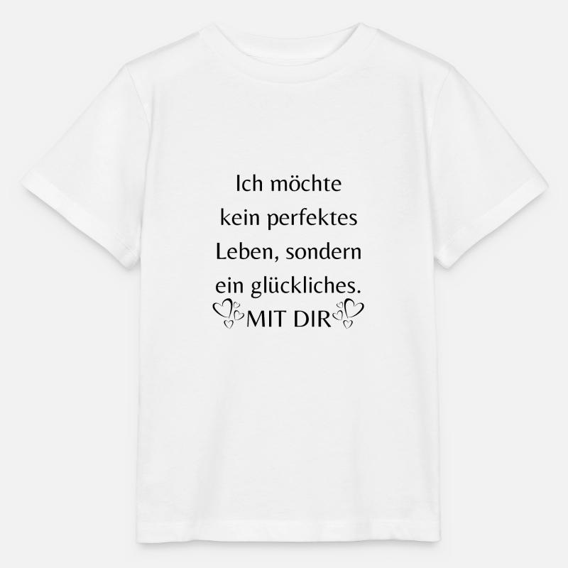Ich liebe dich - Stanley/Stella Kinder T-Shirt MINI CREATOR  - Weiß