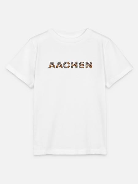 Aachen Hund - Stanley/Stella Kinder T-Shirt MINI CREATOR  - Weiß