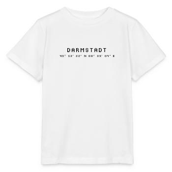 Coordonnées Darmstadt - T-shirt bio MINI CREATOR Stanley/Stella Enfant - blanc - Devant - Maike (125cm)