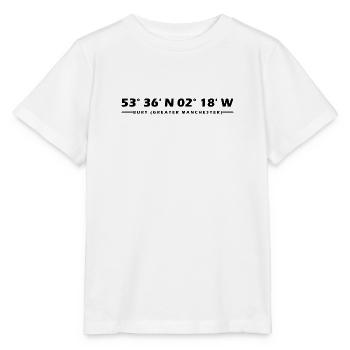Bury (Greater Manchester) coordinates - Stanley/Stella MINI CREATOR Kids’ T-Shirt - white - Front - Maike (125cm)