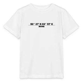 Mons Koordinaten - Stanley/Stella Kinder T-Shirt MINI CREATOR  - Weiß - Vorne - Maike (125cm)