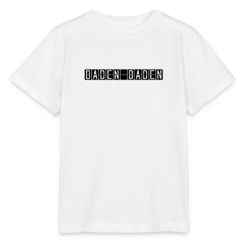 Baden-Baden Flughafentafel - Stanley/Stella Kinder T-Shirt MINI CREATOR  - Weiß - Vorne - Maike (125cm)
