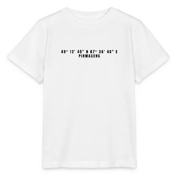 Pirmasens Rhineland-Palatinate Coordinates - Stanley/Stella MINI CREATOR Kids’ T-Shirt - white - Front - Maike (125cm)