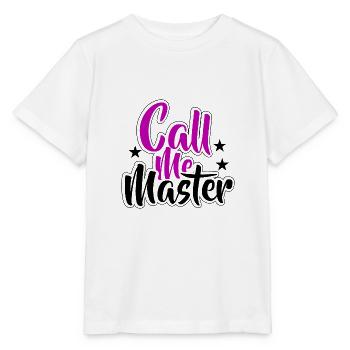 Master's Degree Graduation Graduation University - Stanley/Stella MINI CREATOR Kids’ T-Shirt - white - Front - Maike (125cm)