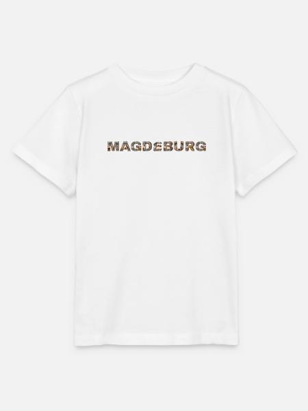 Magedburg Hund - Stanley/Stella Kinder T-Shirt MINI CREATOR - Weiß