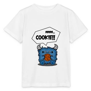 Cookie Monsta - Stanley/Stella Kinder T-Shirt MINI CREATOR  - Weiß - Vorne - Maike (125cm)
