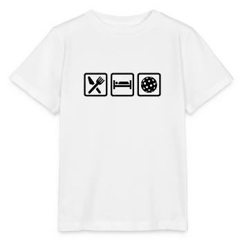 Floorball - Stanley/Stella Kinder T-Shirt MINI CREATOR  - Weiß - Vorne - Maike (125cm)