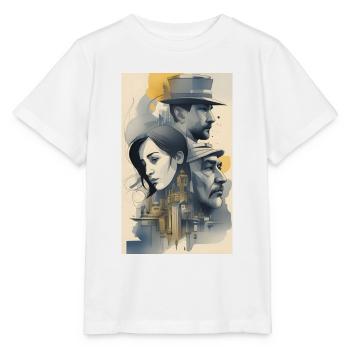 Tinte für Familiengenerationen - Stanley/Stella Kinder T-Shirt MINI CREATOR  - Weiß - Vorne - Maike (125cm)