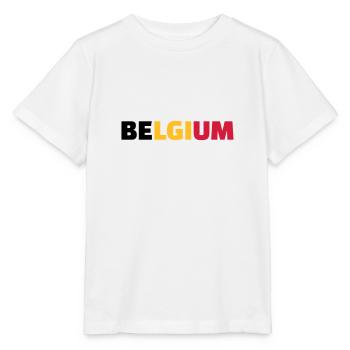 Belgien - Stanley/Stella Kinder T-Shirt MINI CREATOR  - Weiß - Vorne - Maike (125cm)