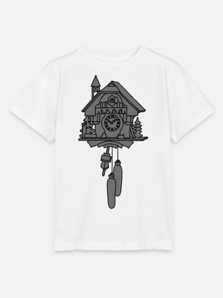 Kuckucksuhr 2 - Stanley/Stella Kinder T-Shirt MINI CREATOR - Weiß