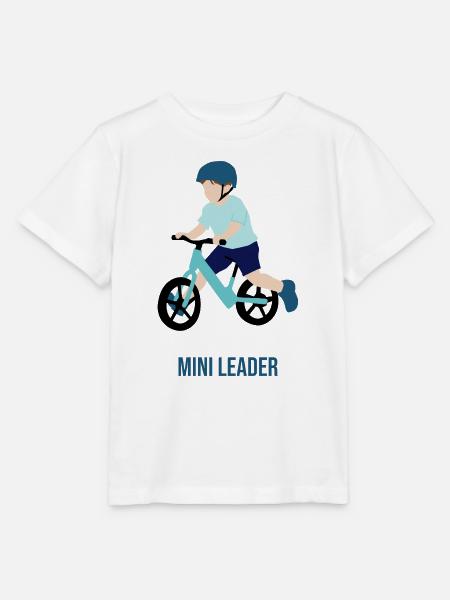 Kleiner Radfahrer - Stanley/Stella Kinder T-Shirt MINI CREATOR  - Weiß