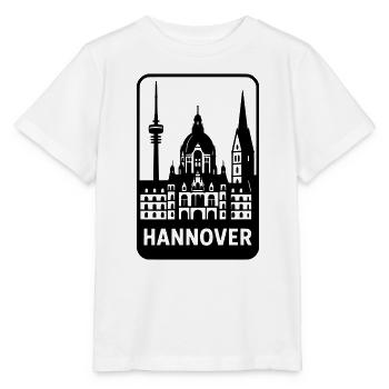 Hanover Silhouette - Stanley/Stella MINI CREATOR Kids’ T-Shirt - white - Front - Maike (125cm)