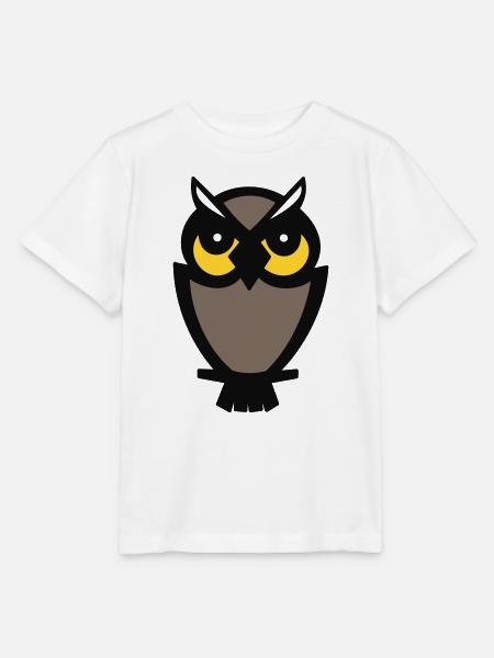 Eule Design von Cean - Stanley/Stella Kinder T-Shirt MINI CREATOR - Weiß