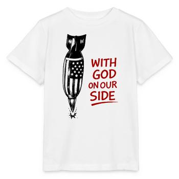 Torche avec motif de drapeau - T-shirt bio MINI CREATOR Stanley/Stella Enfant - blanc - Devant - Maike (125cm)