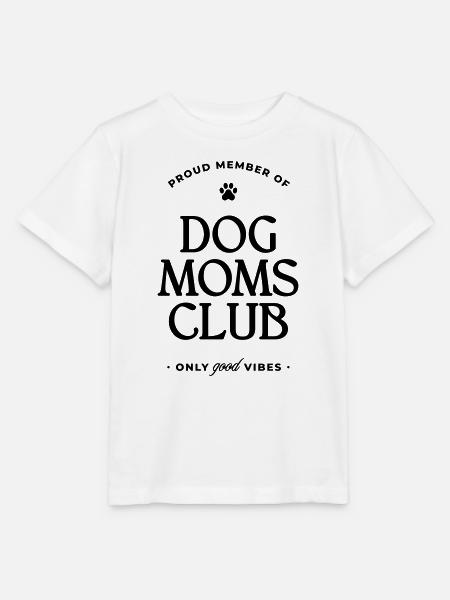 Dog Moms Club - Stanley/Stella Kinder T-Shirt MINI CREATOR - Weiß