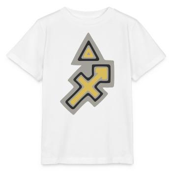 Zodiac Tribal Sagittarius Fire - Stanley/Stella MINI CREATOR Kids’ T-Shirt - white - Front - Maike (125cm)