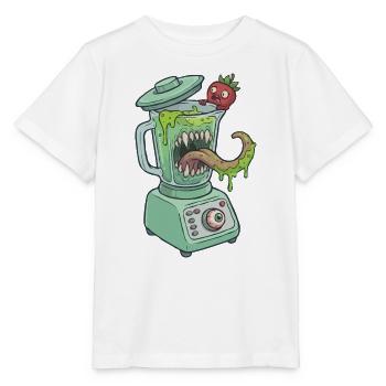Monster Standmixer - Stanley/Stella Kinder T-Shirt MINI CREATOR  - Weiß - Vorne - Maike (125cm)
