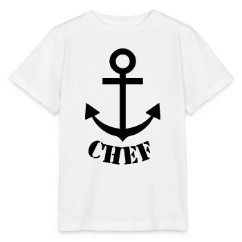 chef - Stanley/Stella Kinder T-Shirt MINI CREATOR  - Weiß - Vorne - Maike (125cm)
