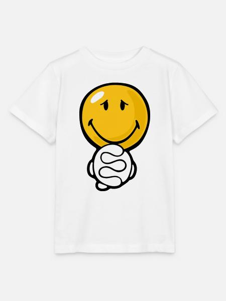 Smiley Plead - Stanley/Stella Kinder T-Shirt MINI CREATOR - Weiß