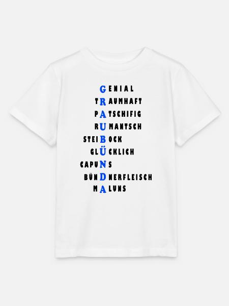 graubünda - Stanley/Stella Kinder T-Shirt MINI CREATOR - Weiß