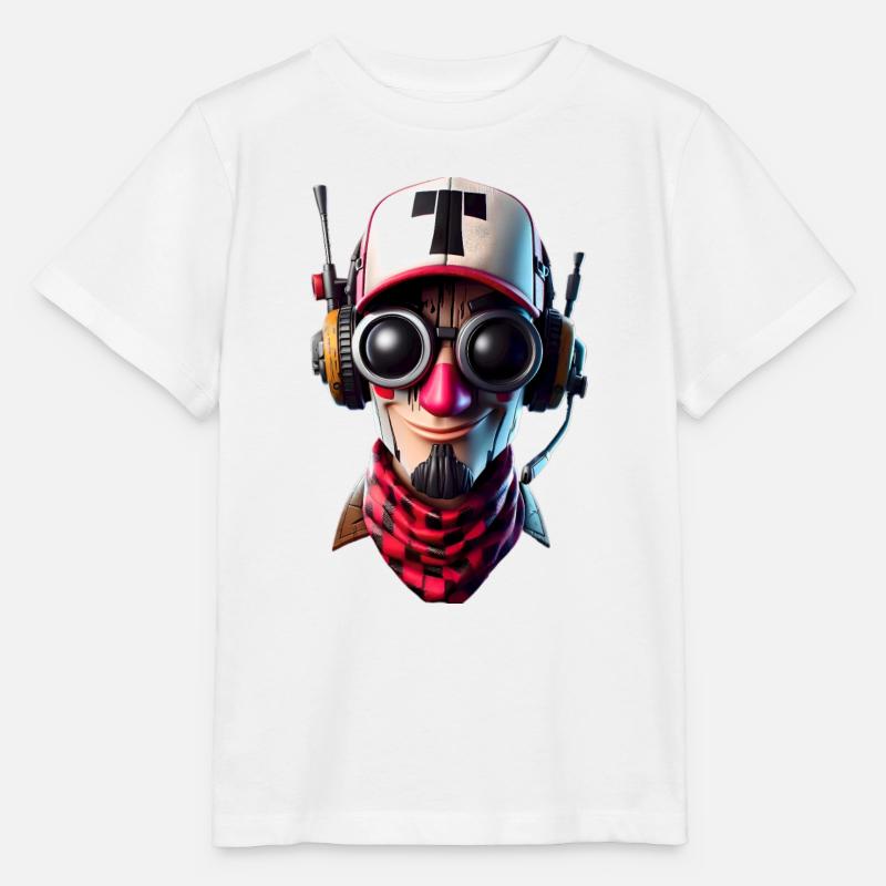 FN Ganster! - Stanley/Stella Kinder T-Shirt MINI CREATOR  - Weiß