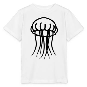 Jellyfish - Stanley/Stella MINI CREATOR Kids’ T-Shirt - white - Front - Maike (125cm)