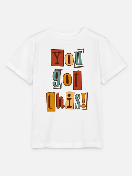 Du hast das - Stanley/Stella Kinder T-Shirt MINI CREATOR - Weiß