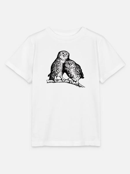 Steinkäuze - Stanley/Stella Kinder T-Shirt MINI CREATOR - Weiß