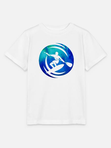 Paddel-Symbol - Stanley/Stella Kinder T-Shirt MINI CREATOR - Weiß