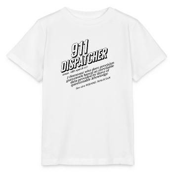 Dispatcher Shirt, Dispatcher Definition Tee, - Stanley/Stella Kinder T-Shirt MINI CREATOR  - Weiß - Vorne - Maike (125cm)