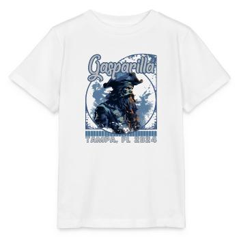 Gasparilla 2024 Sea Foam Captain Tampa FL - Stanley/Stella MINI CREATOR Kids’ T-Shirt - white - Front - Maike (125cm)