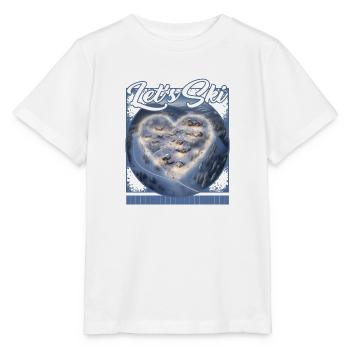 Skions les gravures de colline sincères Passion Peak - T-shirt bio MINI CREATOR Stanley/Stella Enfant - blanc - Devant - Maike (125cm)