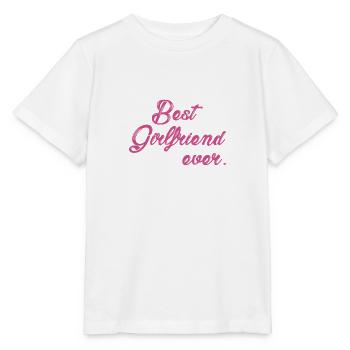 Beste Freundin Liebe Beziehung Paar Geschenk - Stanley/Stella Kinder T-Shirt MINI CREATOR  - Weiß - Vorne - Maike (125cm)