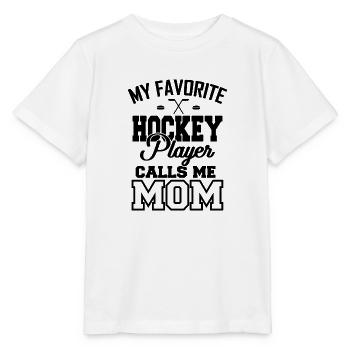 Eishockey - Stanley/Stella Kinder T-Shirt MINI CREATOR  - Weiß - Vorne - Maike (125cm)