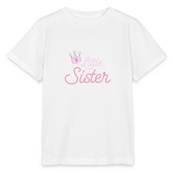Petit cadeau soeur - Petite soeur - T-shirt bio MINI CREATOR Stanley/Stella Enfant - blanc - Devant - Maike (125cm)