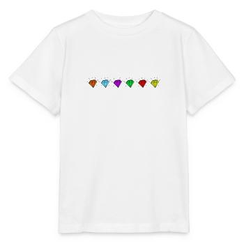 Infinity Stones - Stanley/Stella MINI CREATOR Kids’ T-Shirt - white - Front - Maike (125cm)