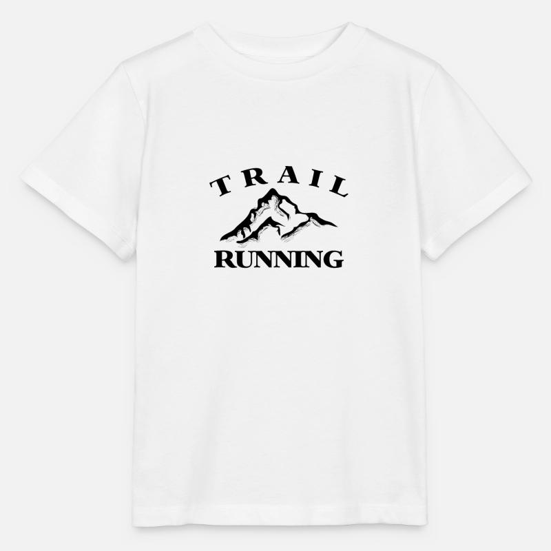 Trail running - T-shirt bio MINI CREATOR Stanley/Stella Enfant - blanc