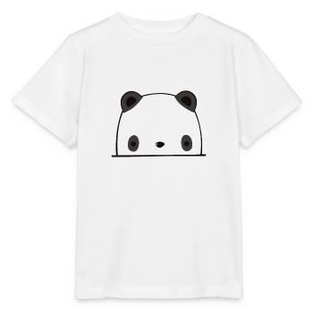 Panda - T-shirt bio MINI CREATOR Stanley/Stella Enfant - blanc - Devant - Maike (125cm)