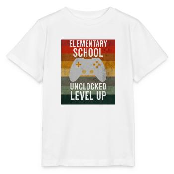 Niveau supérieur de contrôleur d'école élémentaire - T-shirt bio MINI CREATOR Stanley/Stella Enfant - blanc - Devant - Maike (125cm)