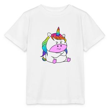 Unicorn Offended - Stanley/Stella MINI CREATOR Kids’ T-Shirt - white - Front - Maike (125cm)