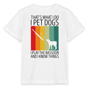 Orchestra and woodwind instrument - Stanley/Stella MINI CREATOR Kids’ T-Shirt - white - Front - Maike (125cm)