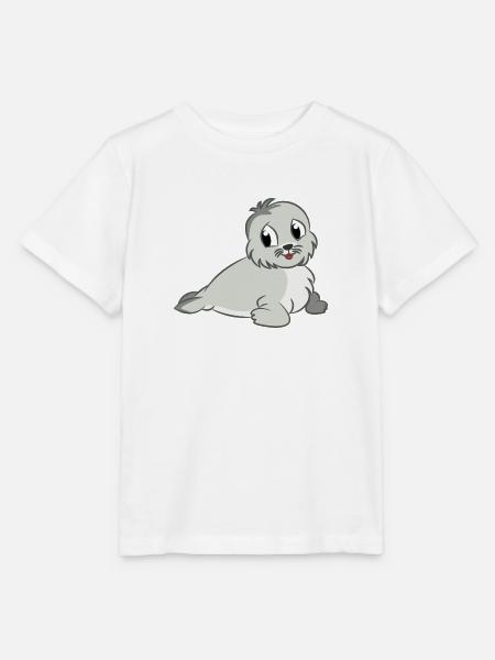 Baby Robbe - Stanley/Stella Kinder T-Shirt MINI CREATOR - Weiß