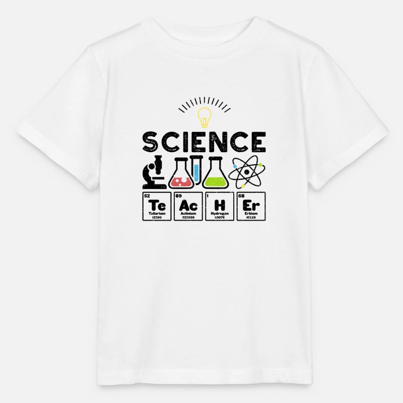 Professeur de sciences - Sciences - T-shirt bio MINI CREATOR Stanley/Stella Enfant - blanc