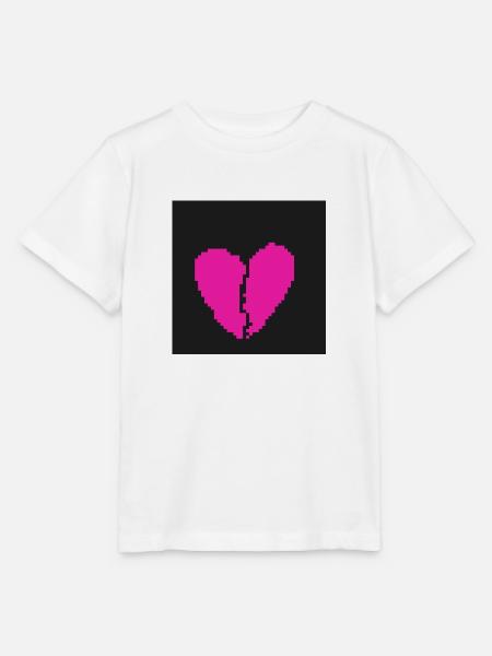 Herz - Stanley/Stella Kinder T-Shirt MINI CREATOR - Weiß