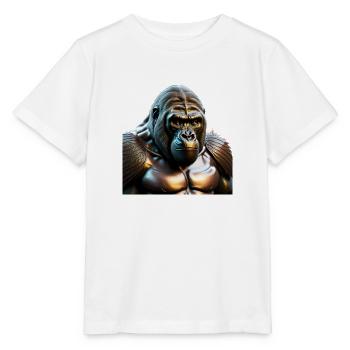 The Bronze Gorilla - Stanley/Stella MINI CREATOR Kids’ T-Shirt - white - Front - Maike (125cm)