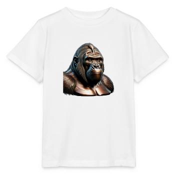 The Bronze Gorilla - Stanley/Stella MINI CREATOR Kids’ T-Shirt - white - Front - Maike (125cm)