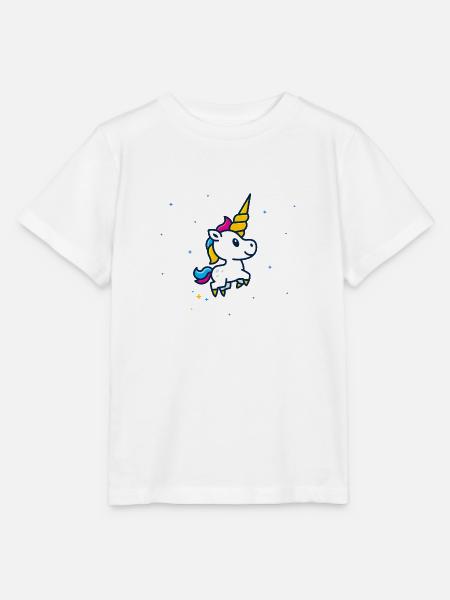 Einhorn Fohlen - Stanley/Stella Kinder T-Shirt MINI CREATOR  - Weiß