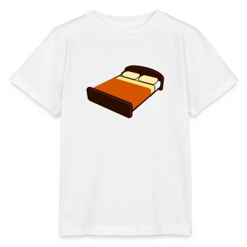 lit - T-shirt bio MINI CREATOR Stanley/Stella Enfant - blanc - Devant - Maike (125cm)