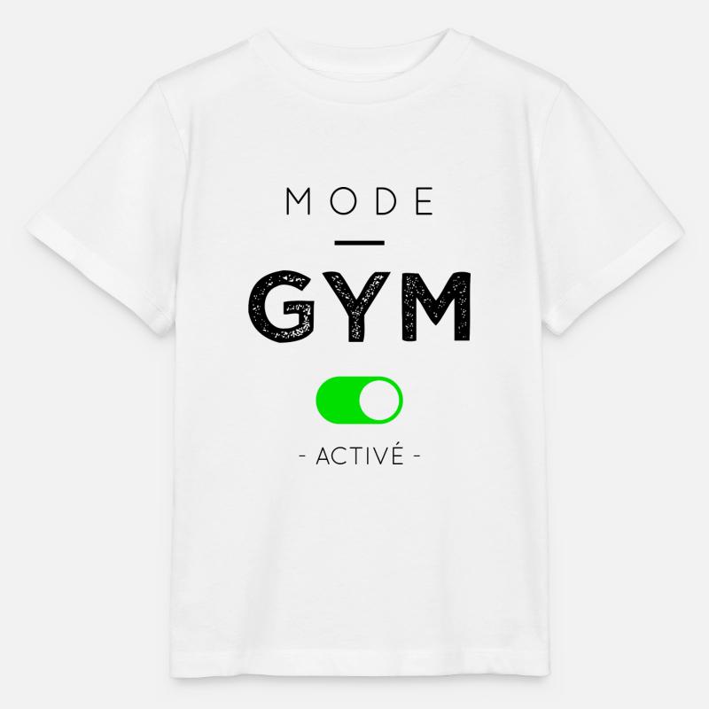 Mode gym active - T-shirt bio MINI CREATOR Stanley/Stella Enfant - blanc